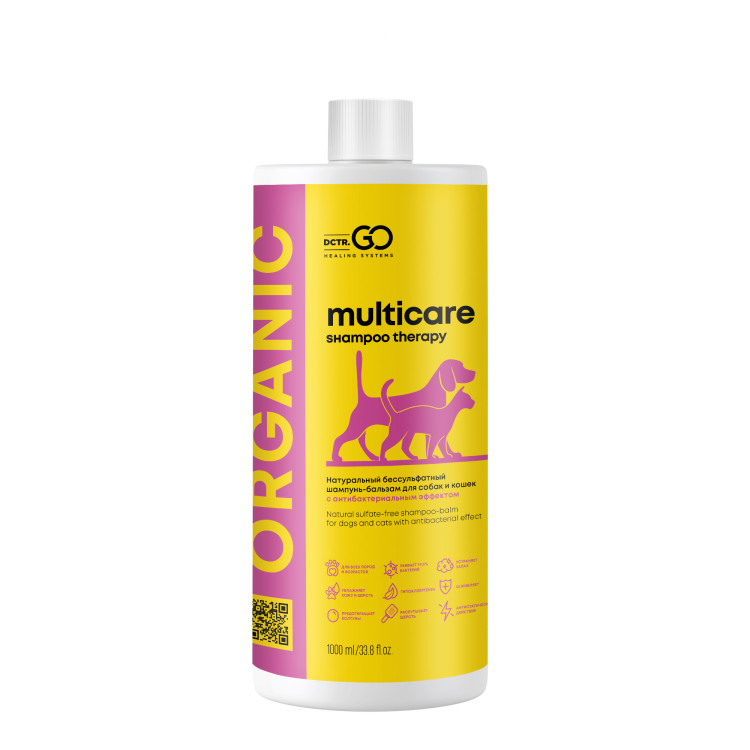 Dctr.Go Шампунь-бальзам для животных Sнampoo Therapy "Мультиуход" 1000 ml в Саратове