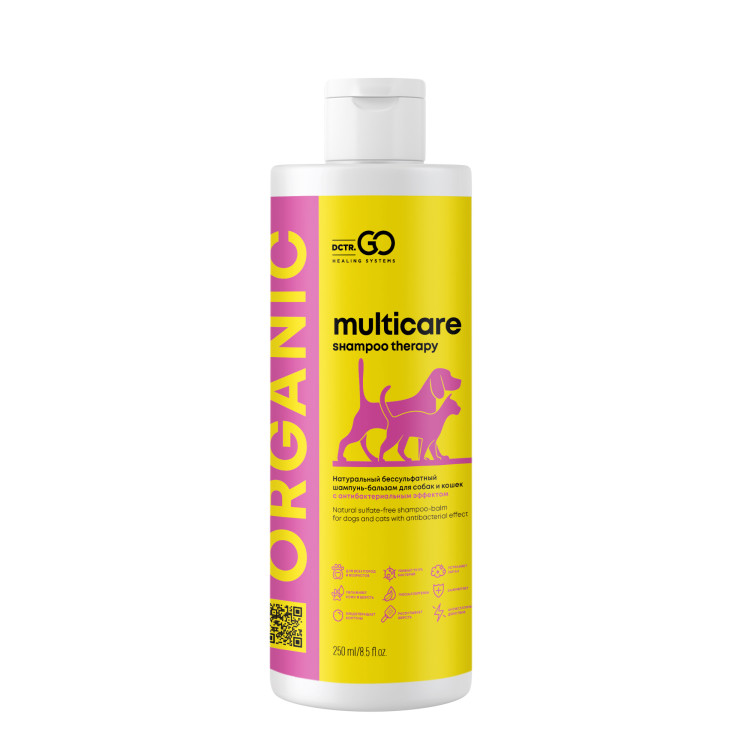 Dctr.Go Шампунь-бальзам для животных  Sнampoo Therapy "Мультиуход" 250 ml в Саратове